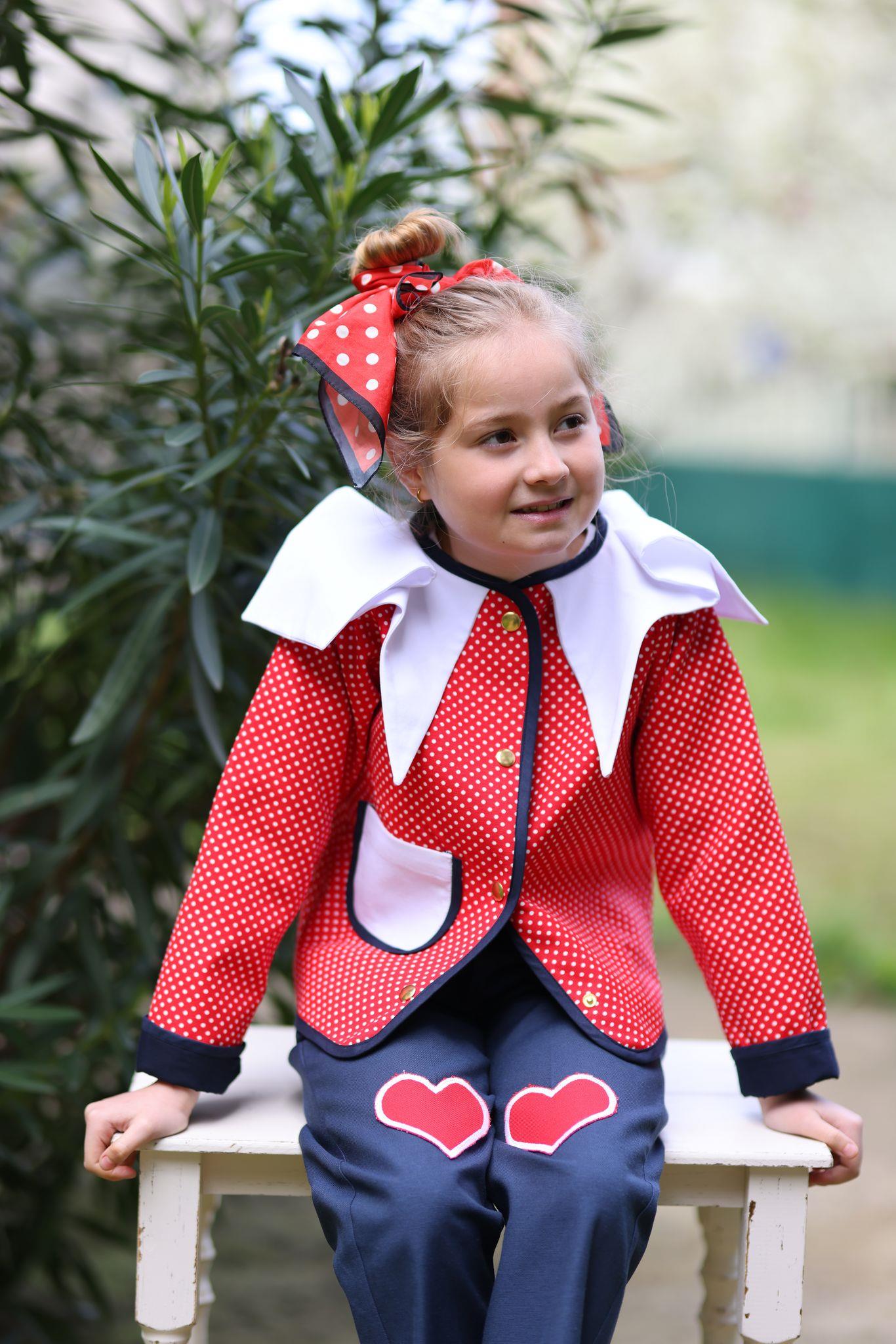 Kalp Yamalı Pantolon