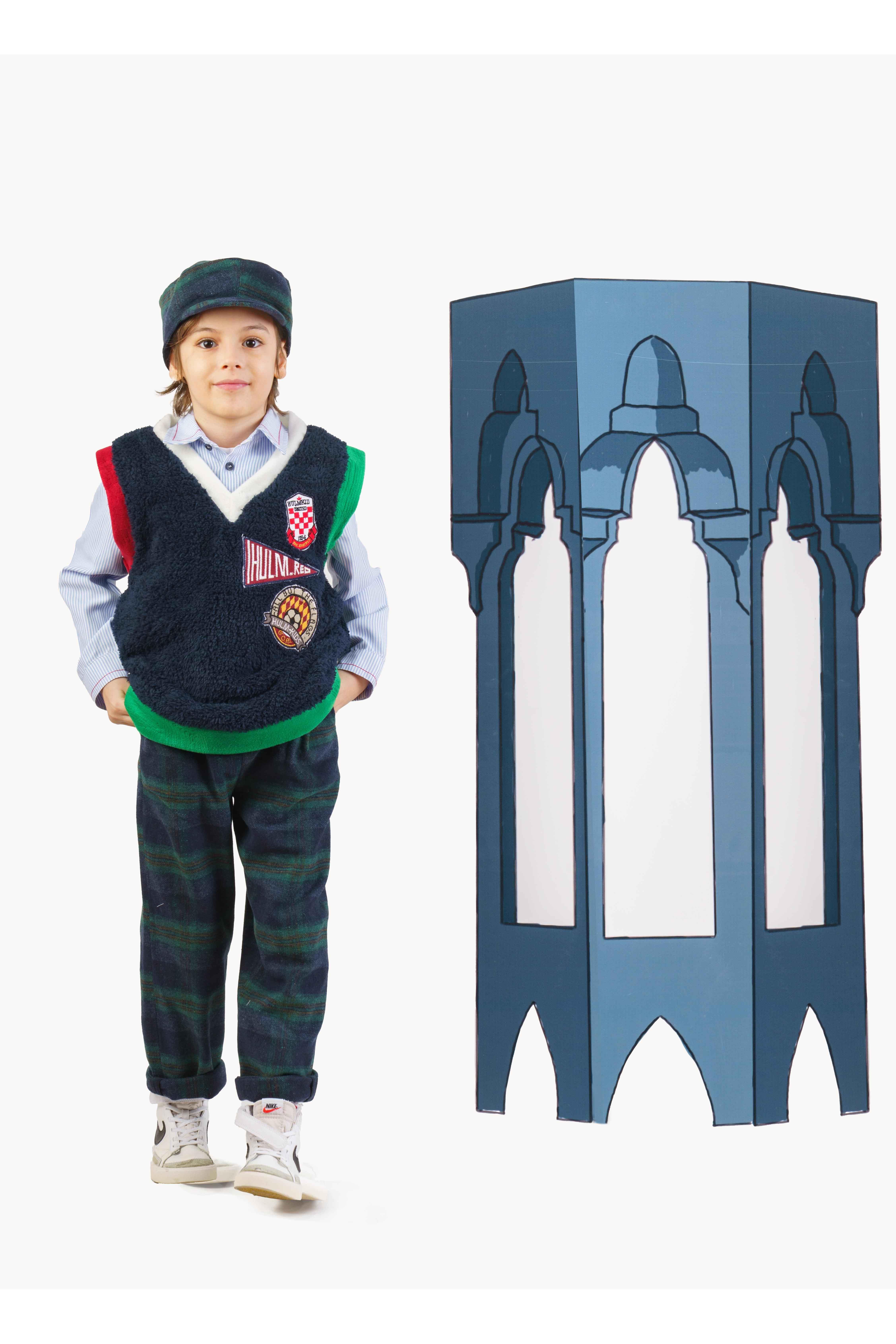 Kaşe Ekose Pantolon