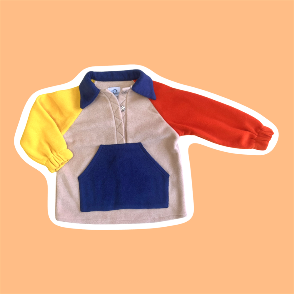 Renkli Polar Sweat