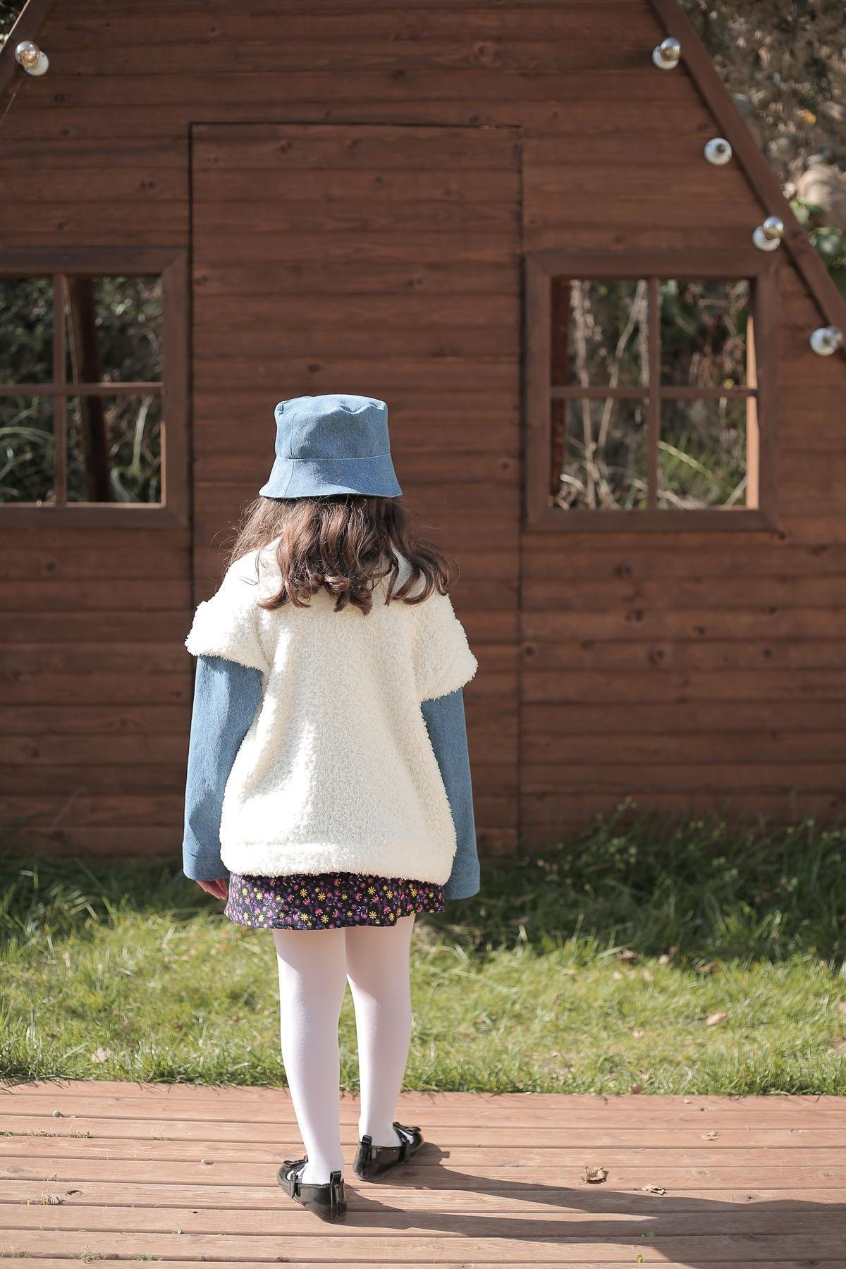 Teddy Denim Garnili Sweat
