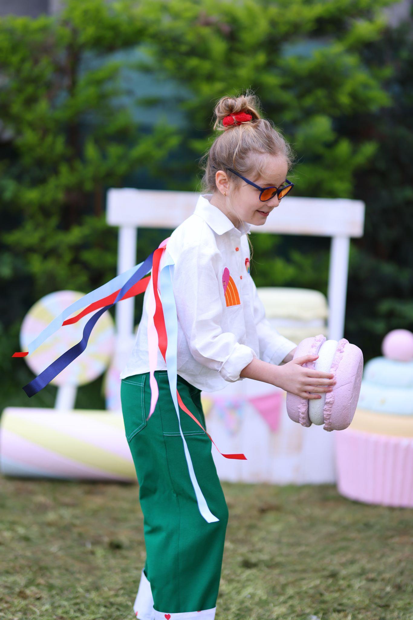 Vintage Yeşil Pantolon