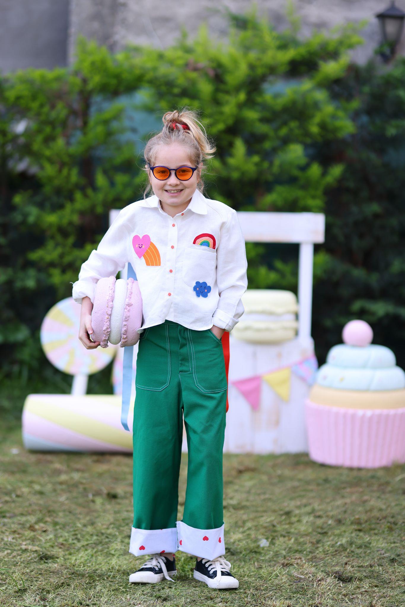 Vintage Yeşil Pantolon