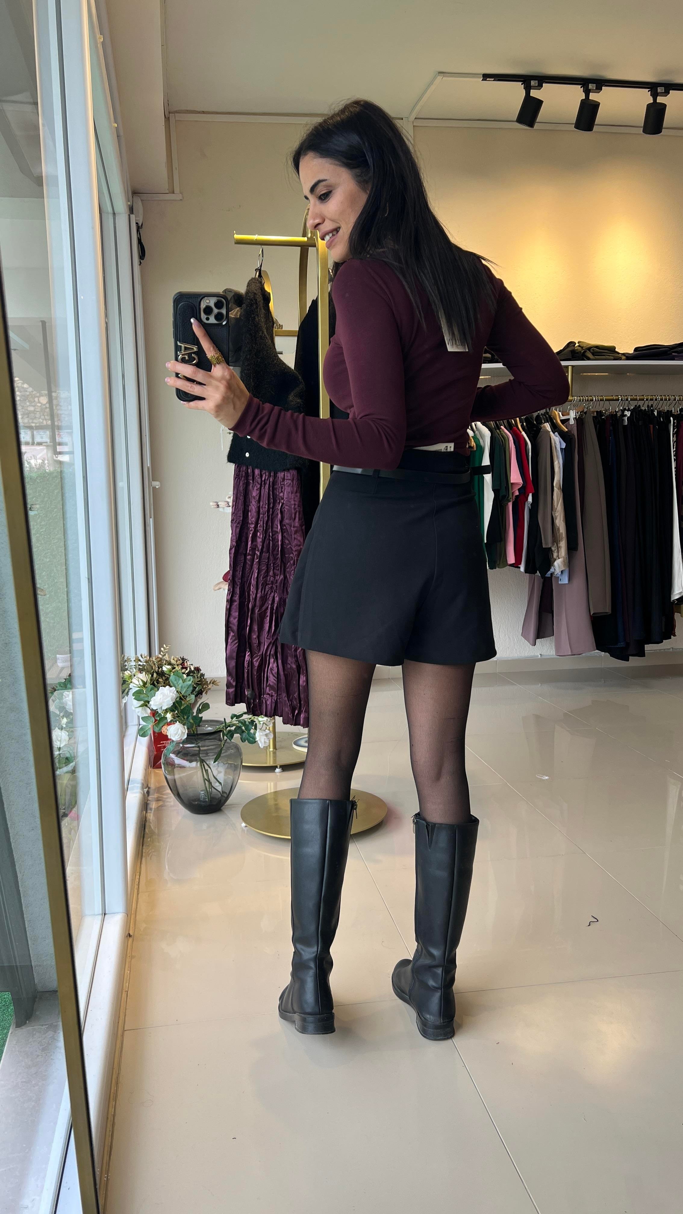 16374 ŞORT ETEK