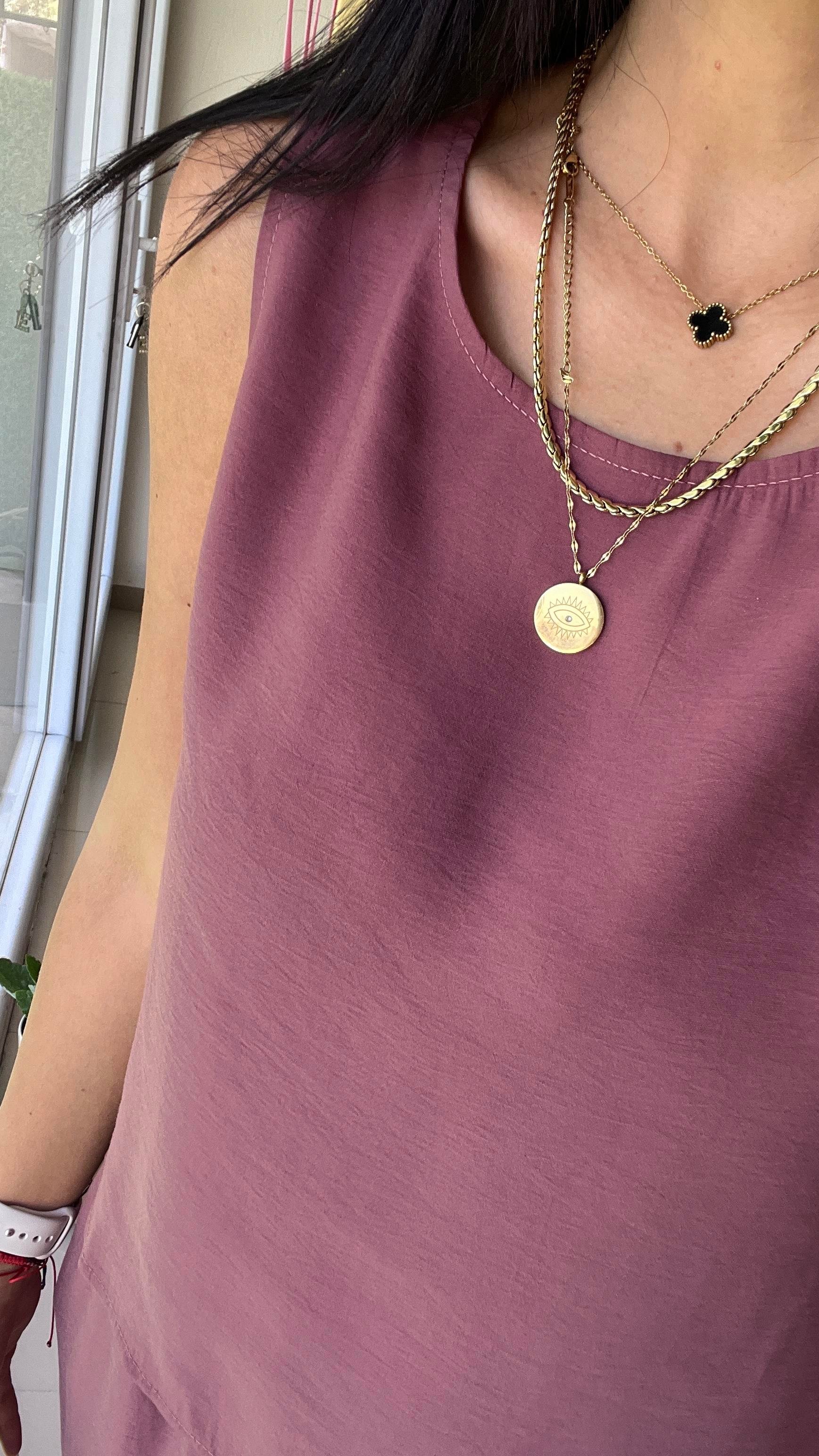 3089 Sofie Bluz Pantolon Takım Gül Kurusu