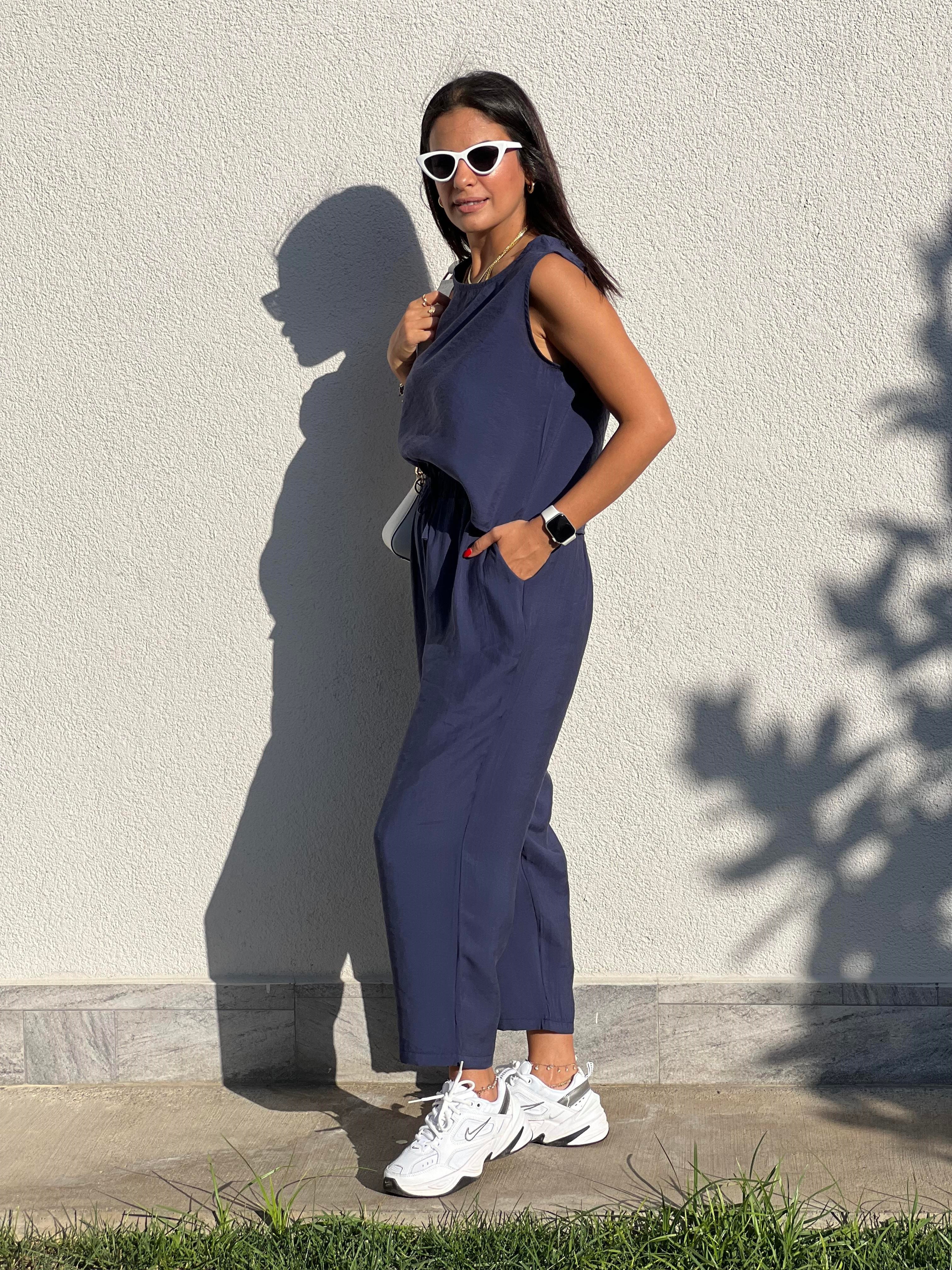 3089 Sofie Bluz Pantolon Takım Lacivert