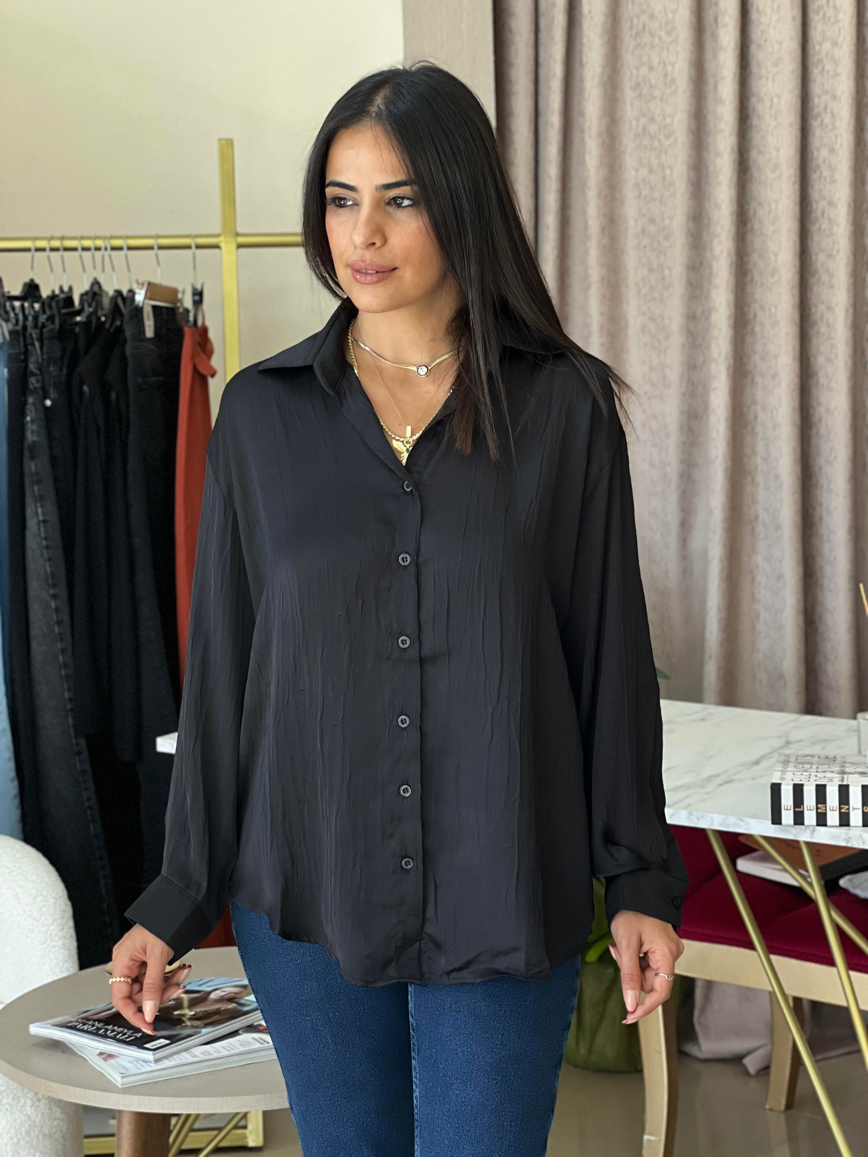 34442 SATEN GÖMLEK