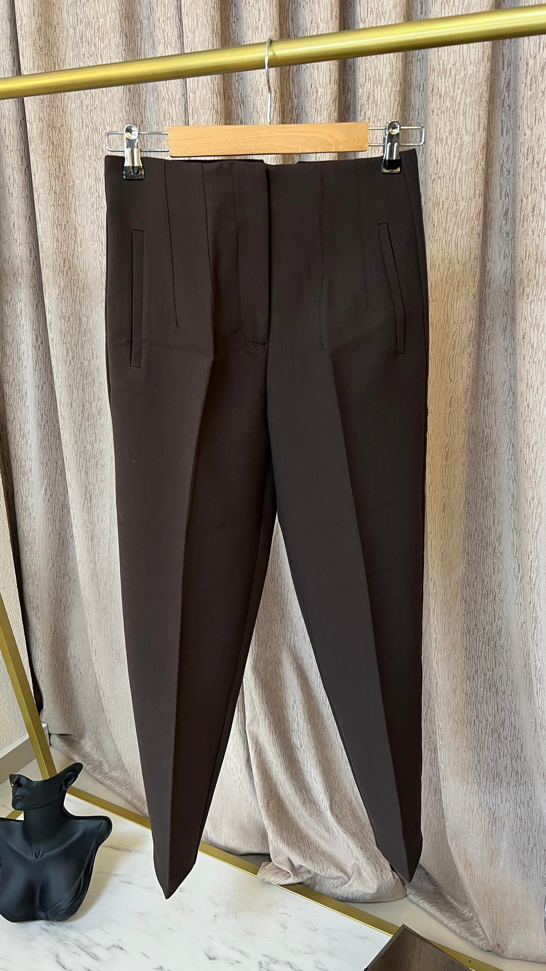 5113 KAROL FLATELO PANTOLON ACI KAHVE 