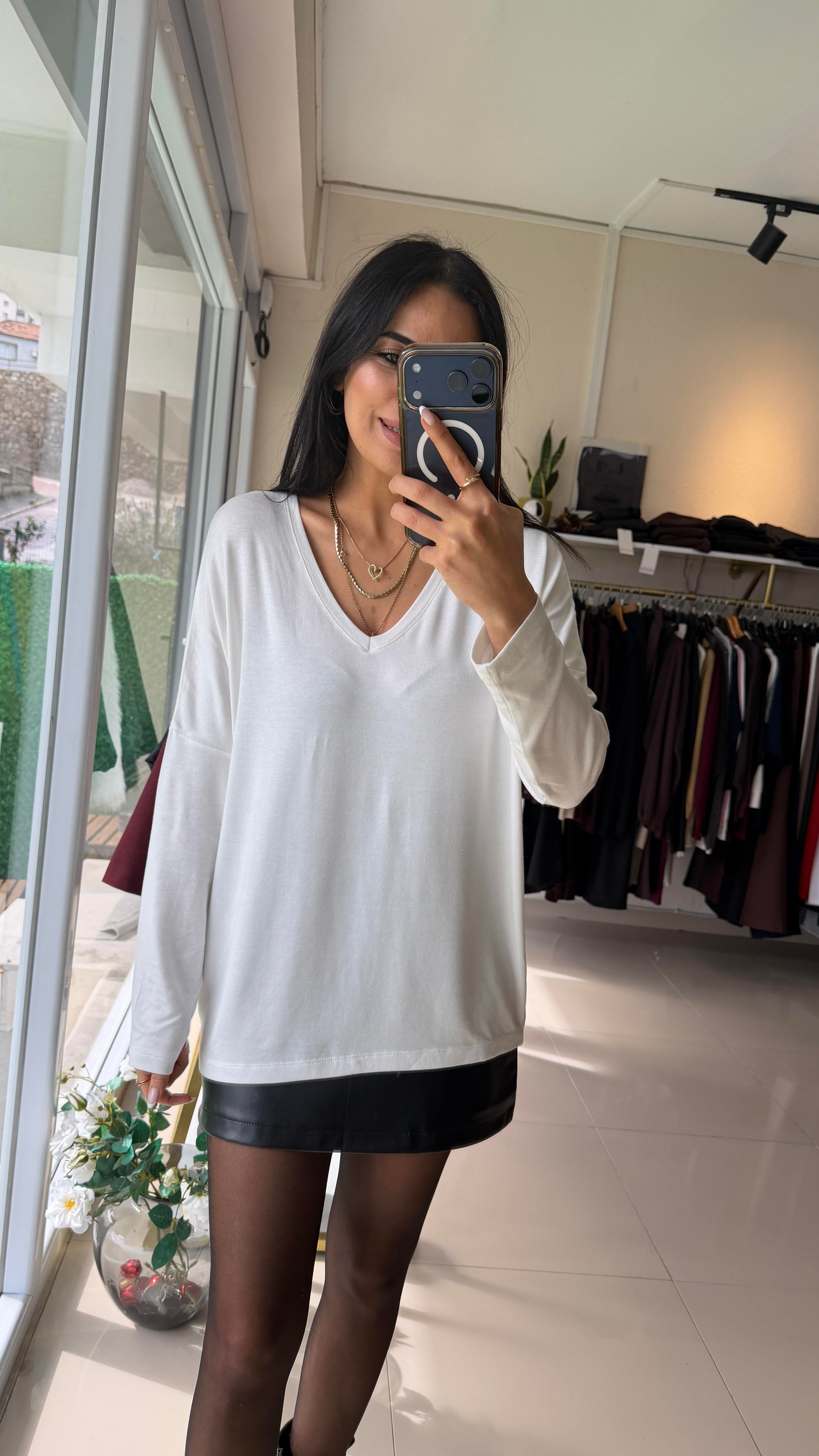 7590 BLUZ BEYAZ