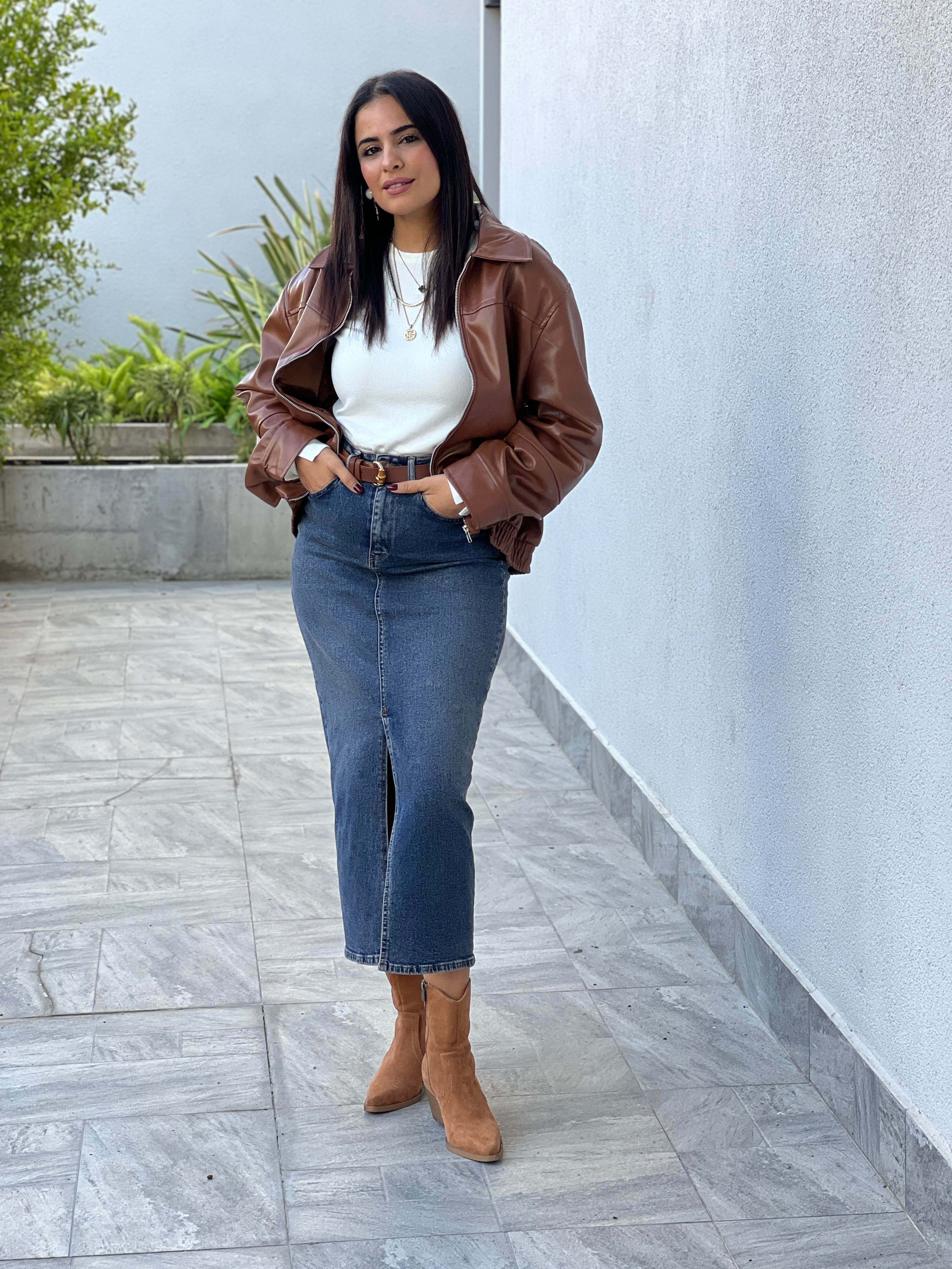 DERİ CEKET TABA 35465