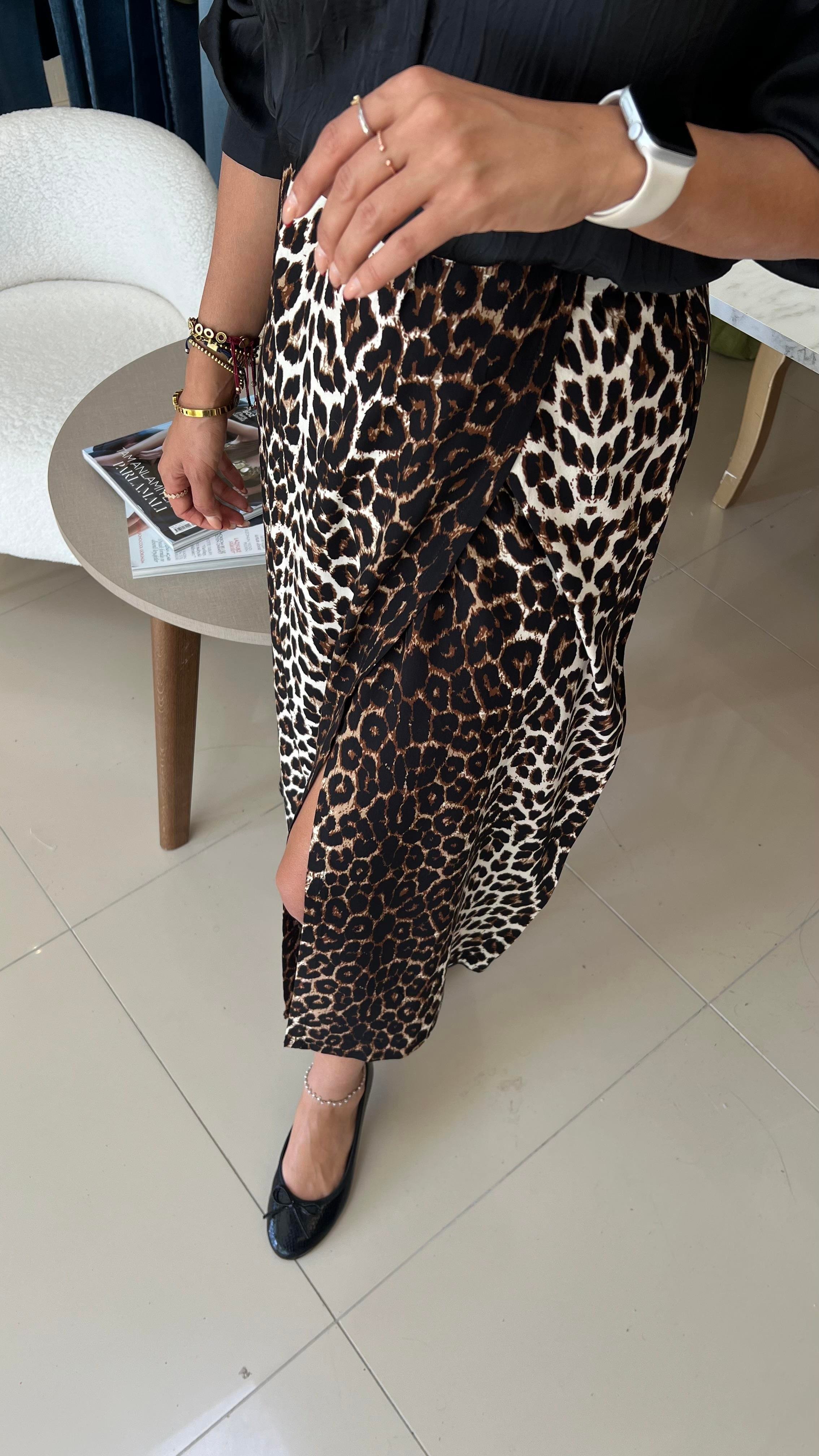 LEOPAR DESEN ETEK