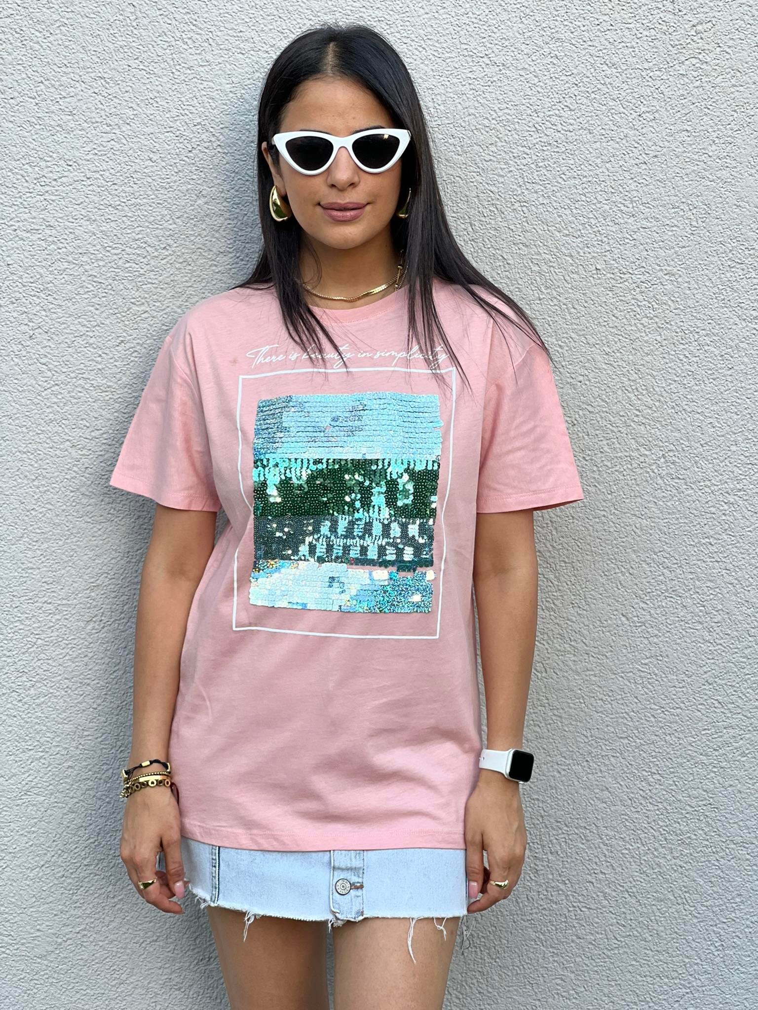 T-SHİRT PEMBE