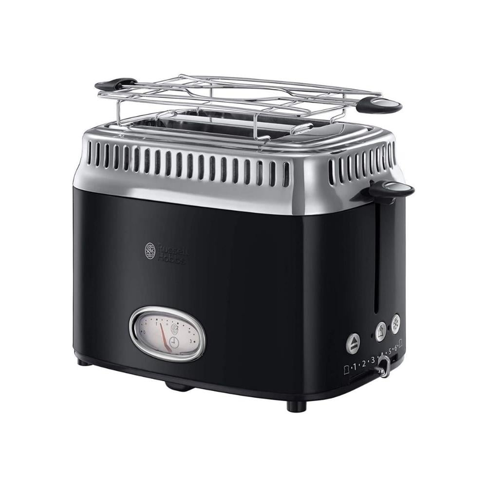21681-56/RH RETRO BLACK 2 SLİCE TOASTER