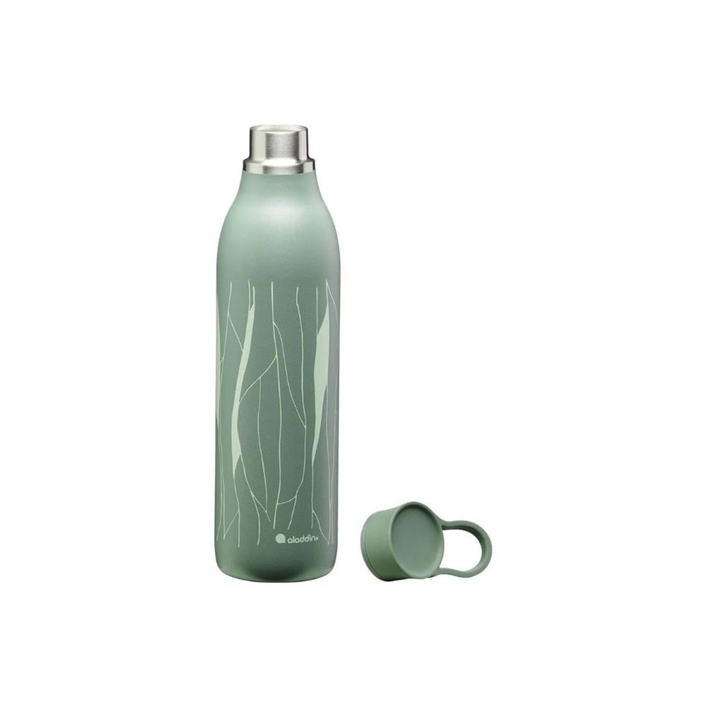 Aladdin CityLoop Thermavac eCycle Paslanmaz Çelik Su Şişesi 0.60 LT Açık Yeşil