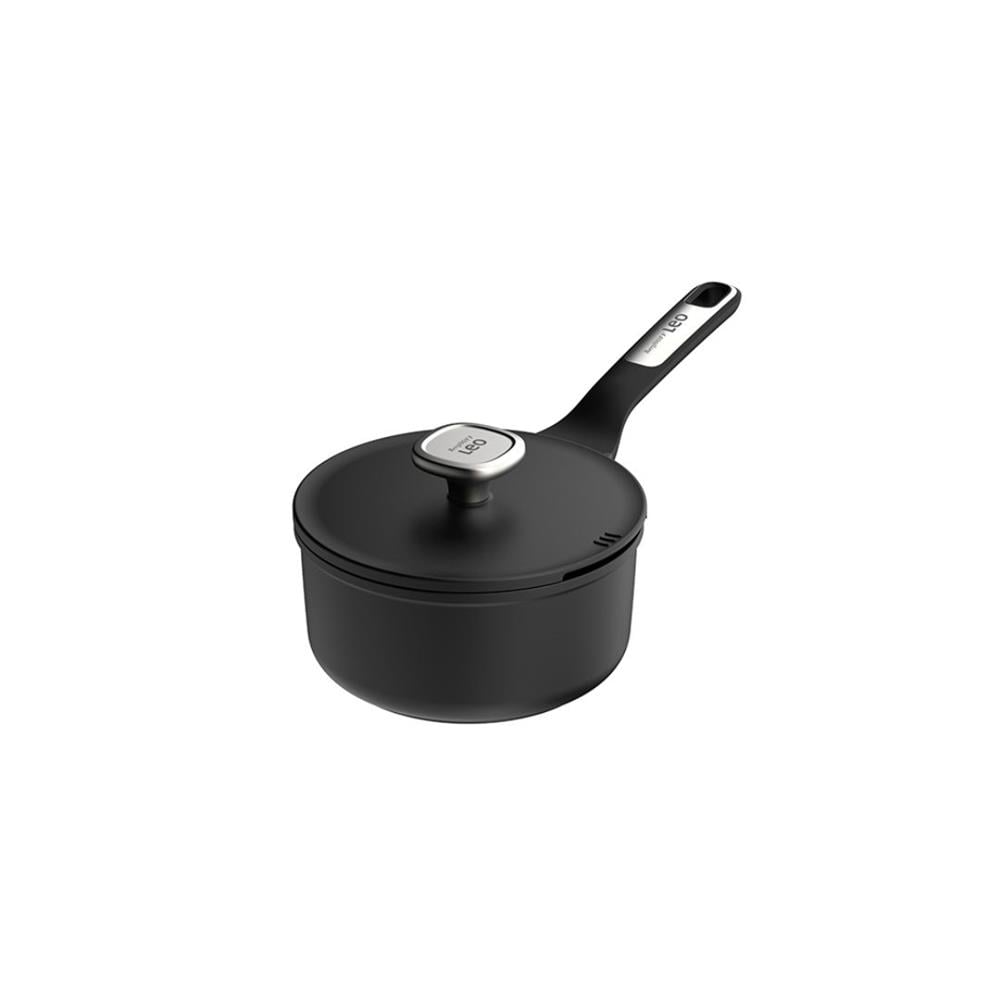 BergHOFF Leo Phantom Yapışmaz Kapaklı Sos Tenceresi 18 cm