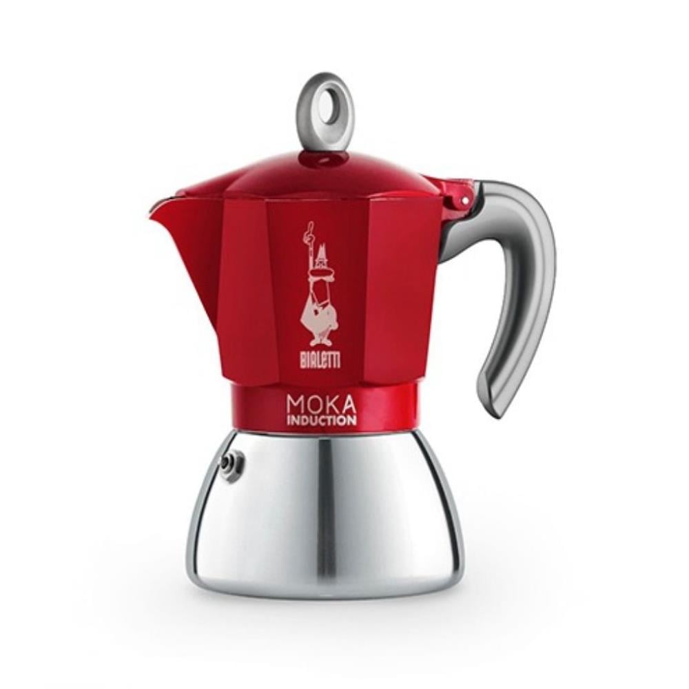 Bialetti İndüksiyon Mokapot Kırmızı 4 Cup