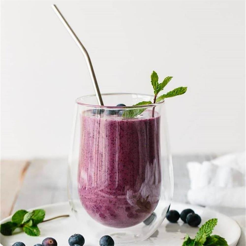 ÇİFT CAMLI 2'Lİ MEYVESUYU BARDAĞI SETİ - 350 ML