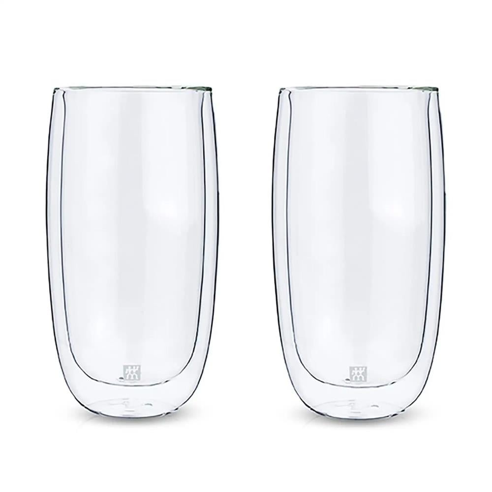 ÇİFT CAMLI 2'Lİ SOĞUK İÇECEK BARDAĞI SETİ - 474 ML