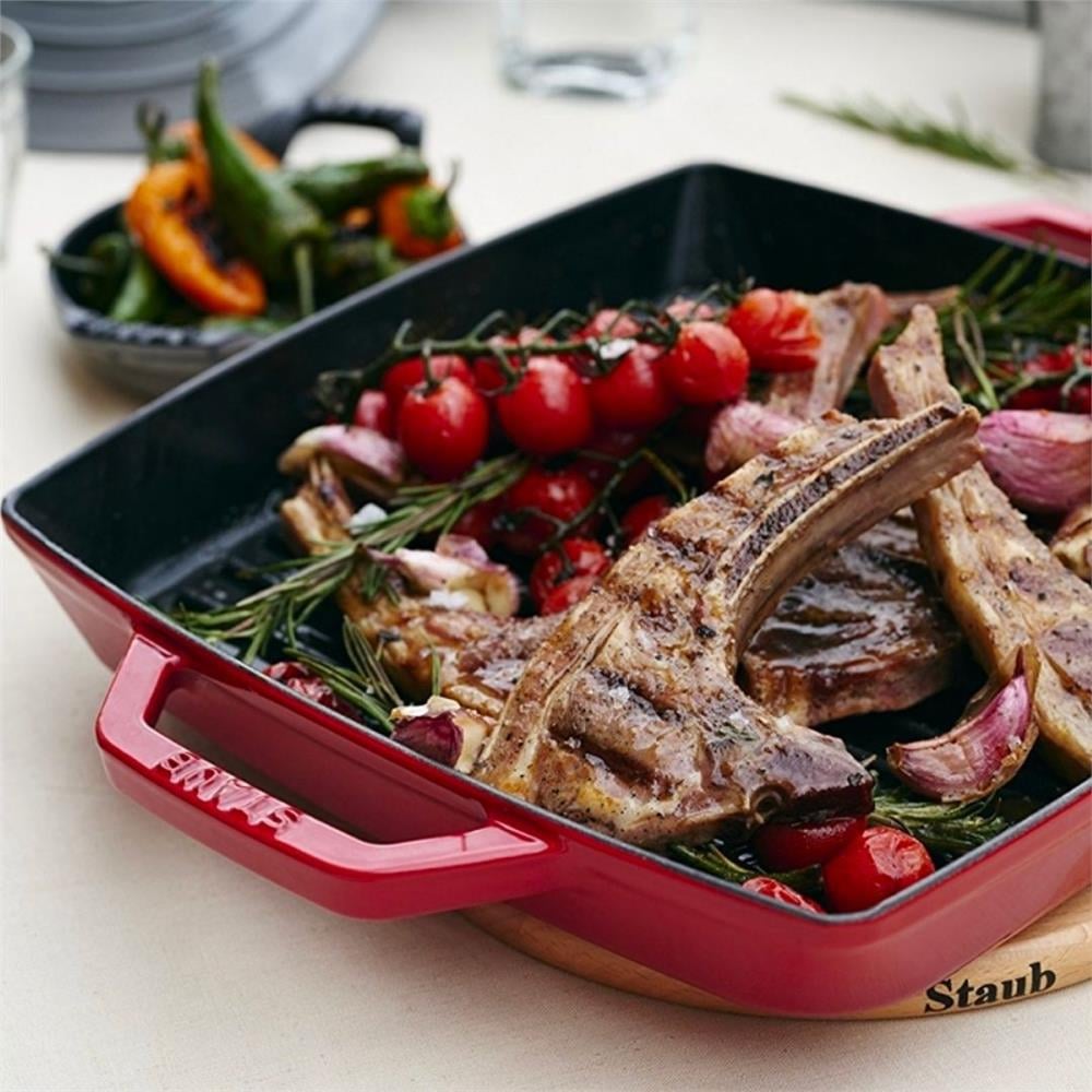 ÇİFT KULPLU DÖKÜM IZGARA TAVA