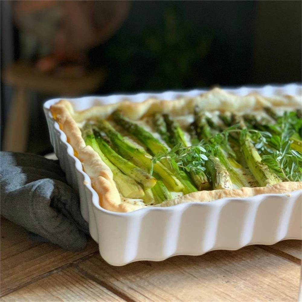 EH TART-BÖREK FIRIN KABI DİKDÖRTGEN 33 X 24 CM EKRU/CLAY -26038