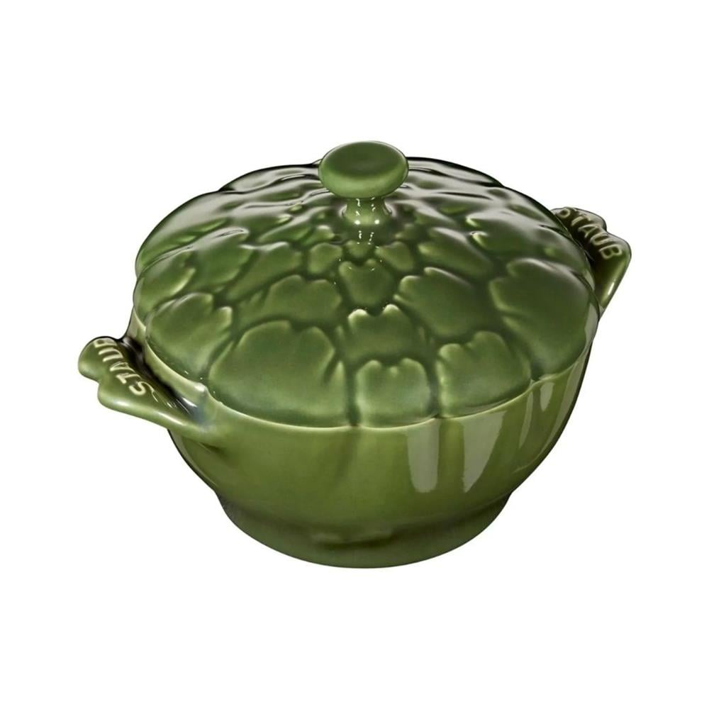 ENGİNAR DESENLİ SERAMİK COCOTTE KASE 16 OZ