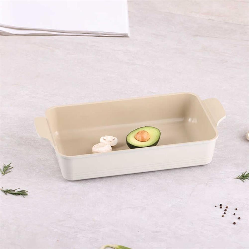 Fika Alüminyum Döküm Dikdörtgen Fırın Tepsisi, Orta