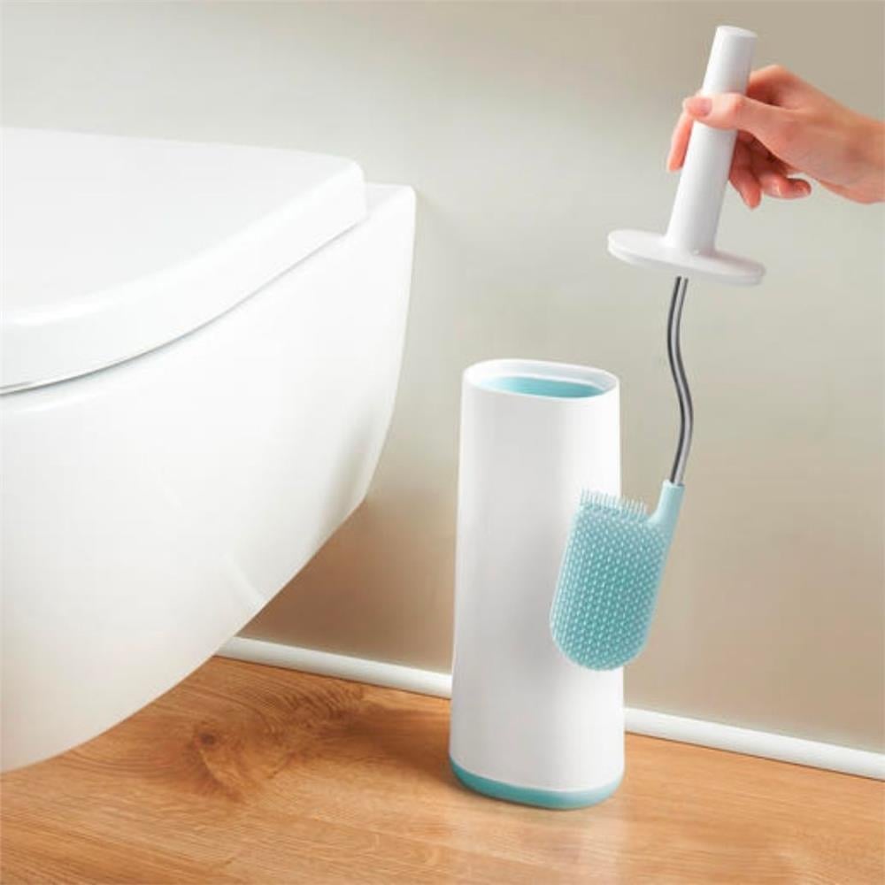 FLEX SMART TUVALET FIRÇASI -BEYAZ/MAVİ
