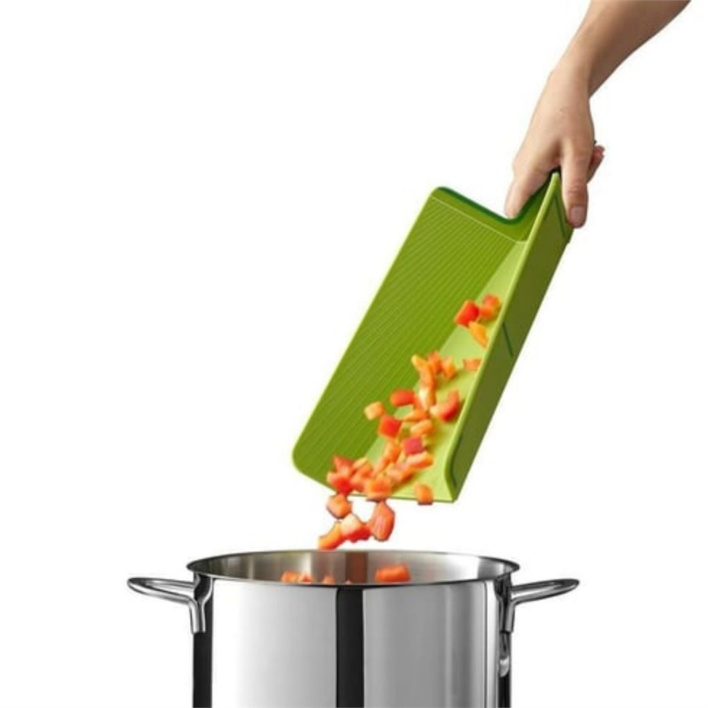 Joseph Joseph Chop2Pot™ Plus Büyük Katlanır Doğrama Tahtası - Yeşil (Large Kesme Tahtası)