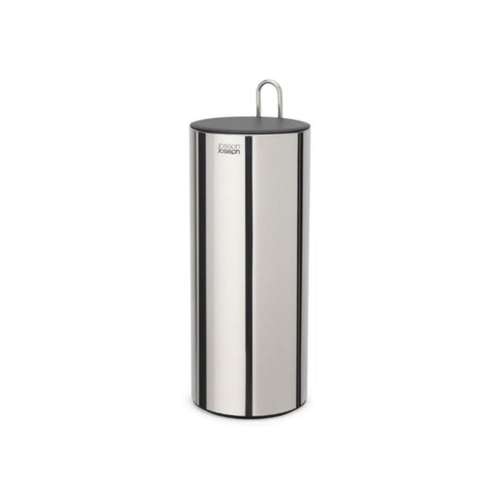 Joseph Joseph EasyStore™ Luxe Paslanmaz Çelik Gizli Tuvalet Kağıtlığı - Rezerv hazneli