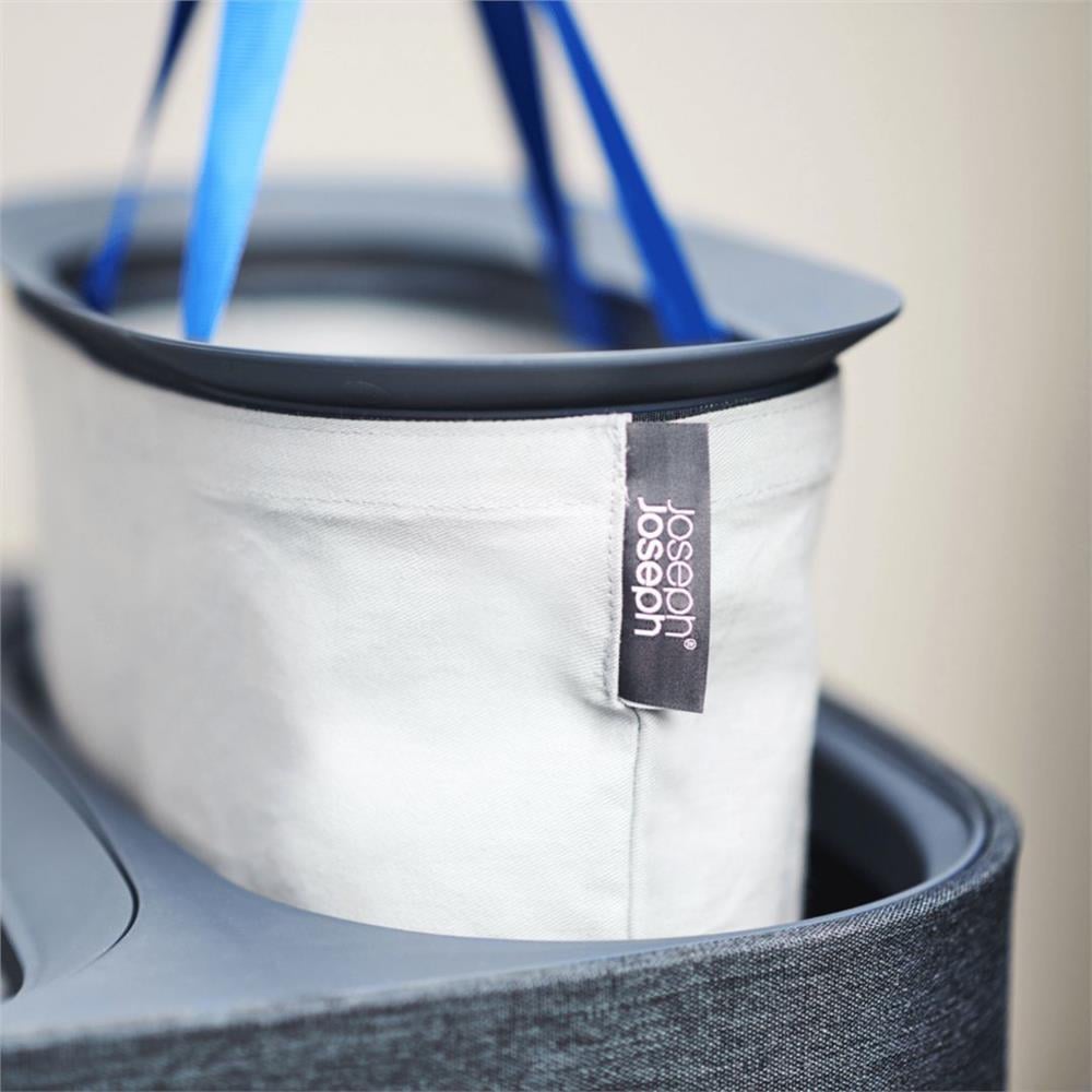 Joseph Joseph Tota 60 L Çamaşır Ayırma Sepeti Carbon Black