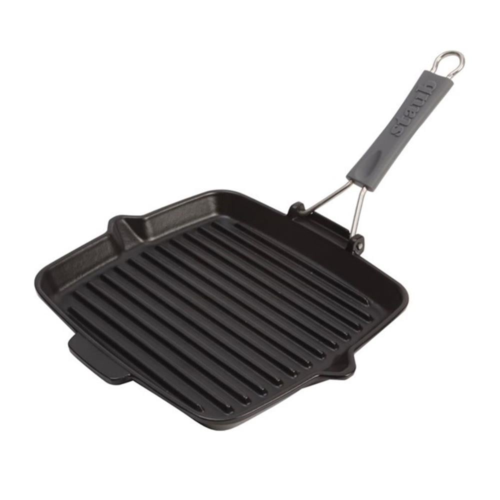 KATLANIR SİLİKON SAPLI DÖKÜM IZGARA TAVA