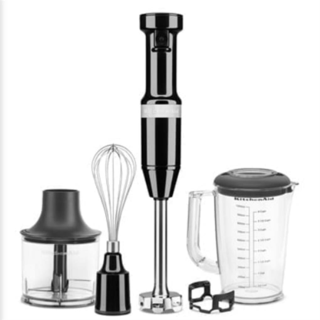 Kitchenaid Aksesuarlı El Blenderi Seti-Onyx Black