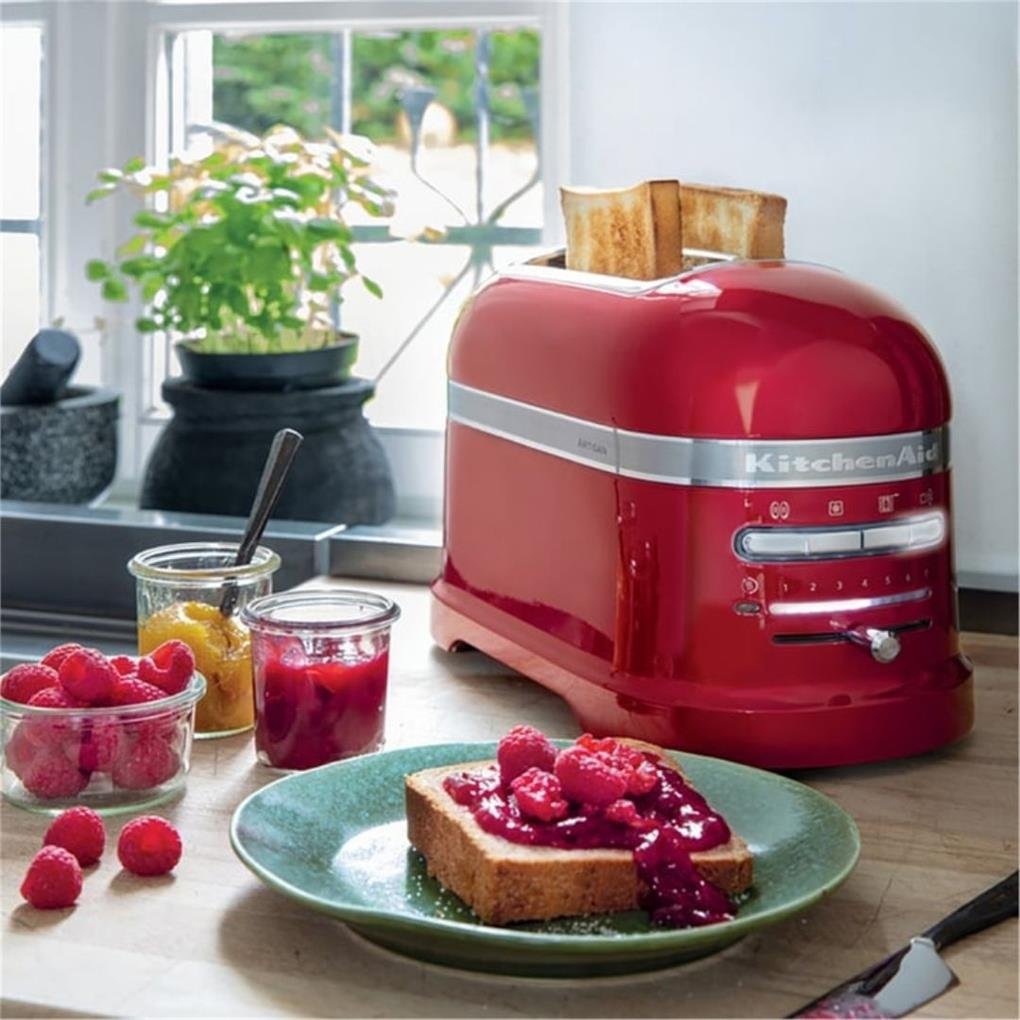 Kitchenaid Artisan 2 Dilim Ekmek Kızartma Makinesi 5KMT2204 Empire Red-EER