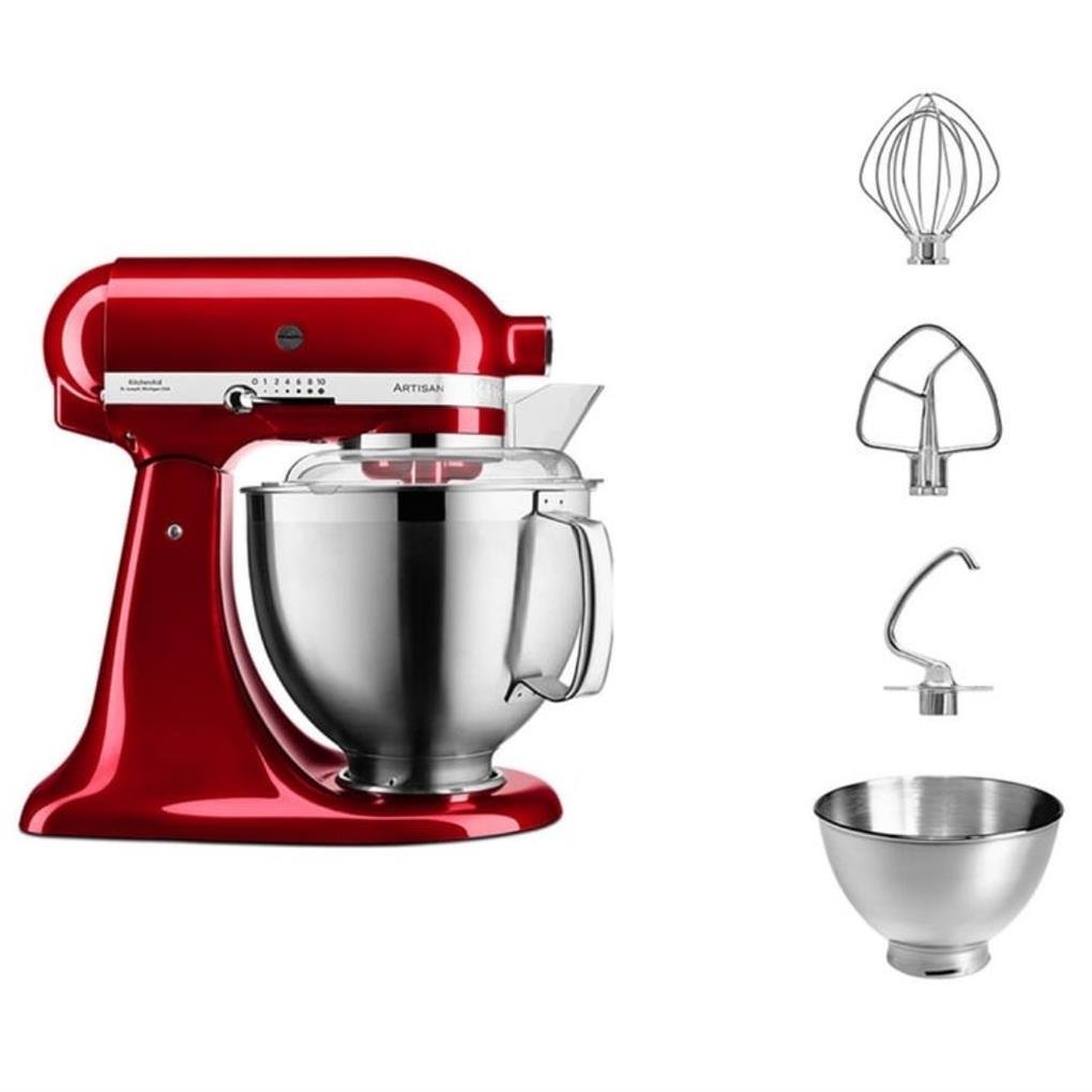 Kitchenaid Artisan 4,8 L Stand Mikser 5KSM185PS Candy Apple-ECA