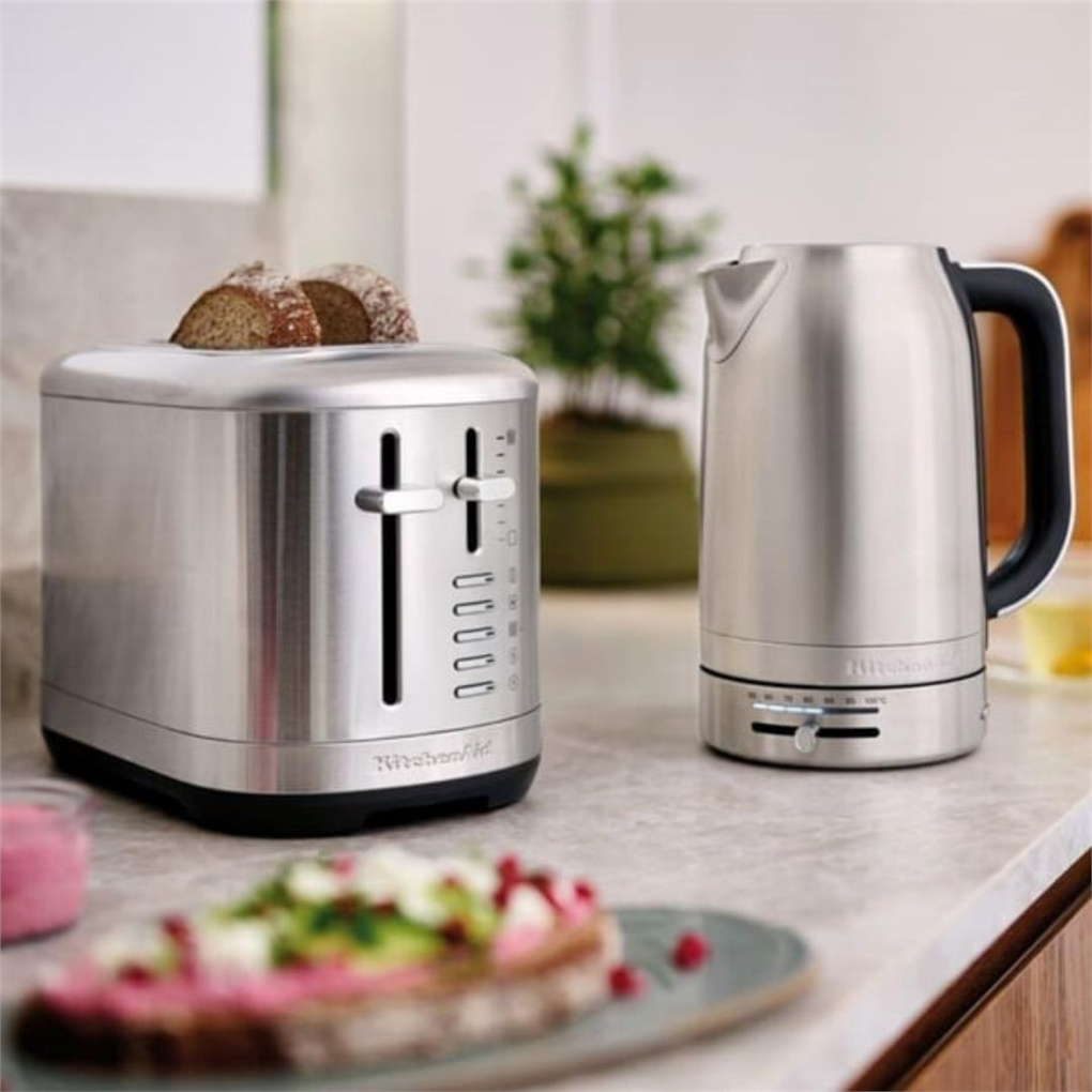 KitchenAid Manuel Kontrollü 2 Dilim Ekmek Kızartma Makinesi 5KMT2115ESX - Brushed Stainless Steel