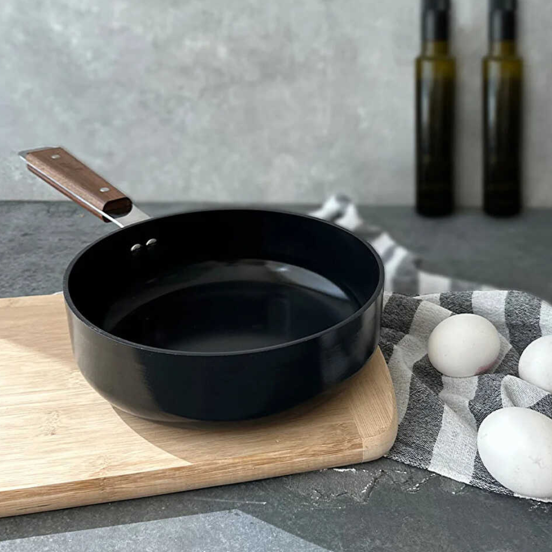 Neoflam Bien Alüminyum Döküm Wok Tava Siyah 20Cm