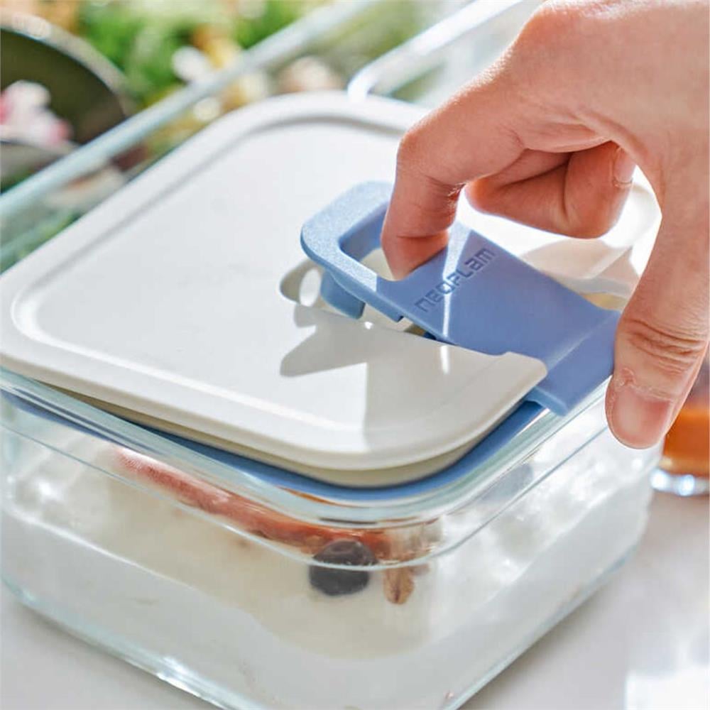 Neoflam Perfect Seal Kare Cam Saklama Kabı 720Ml