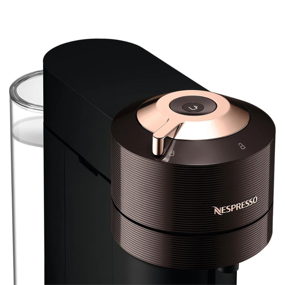 Nespresso Vertuo Next Premium Bronz Kahverengi Kahve Makinesi ve Süt Köpürtücü