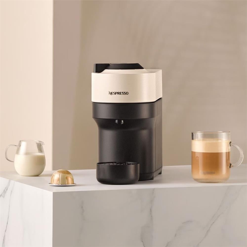 Nespresso Vertuo Pop Kahve Makinesi Coconut White