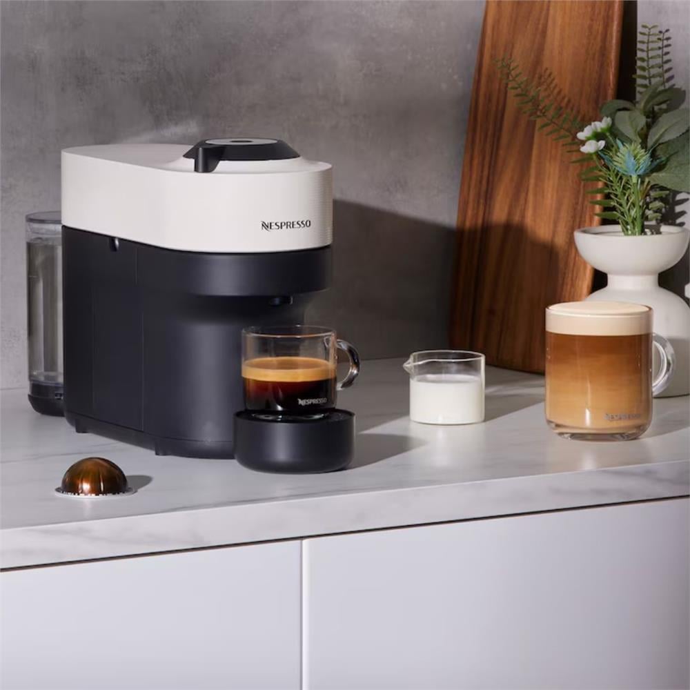 Nespresso Vertuo Pop Kahve Makinesi Coconut White