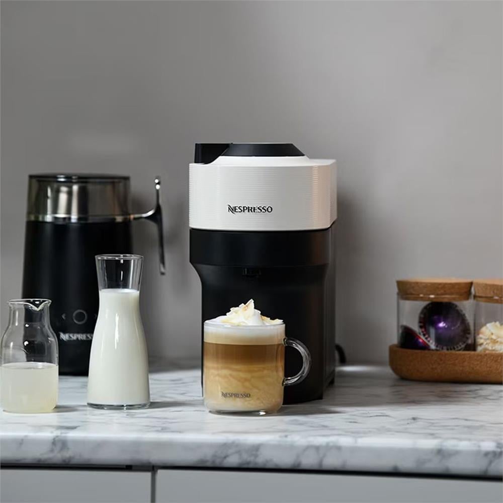 Nespresso Vertuo Pop Kahve Makinesi Coconut White