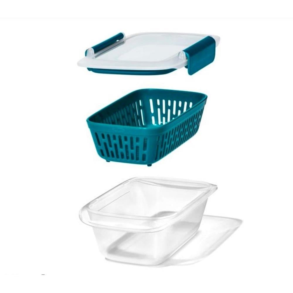 OXO GG PREP & GO LEAKPROOF  CONTAİNER WİTH COLANDER (450ML)​