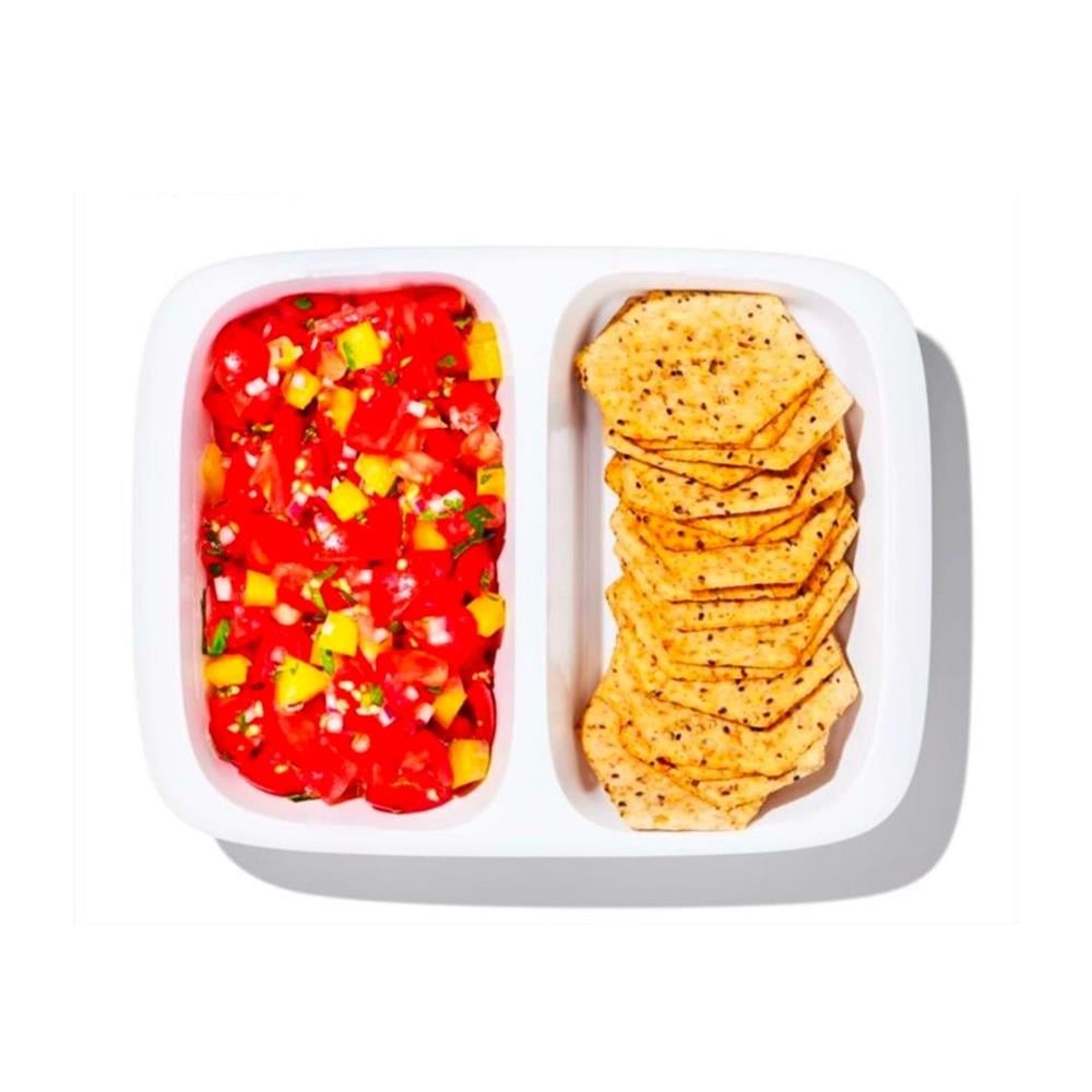 OXO GG PREP & GO LEAKPROOF DİVİDED CONTAİNER (0.5L)