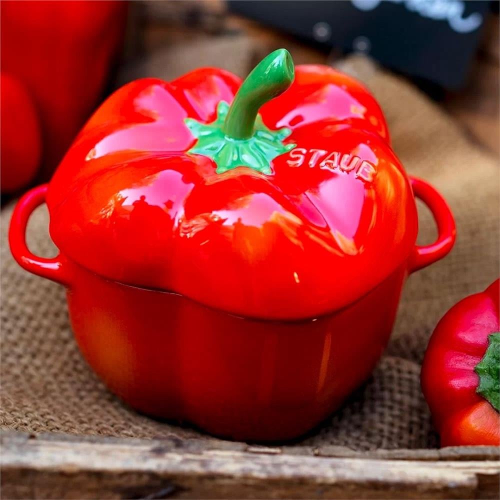 SERAMİK BİBER KASE, KIRMIZI