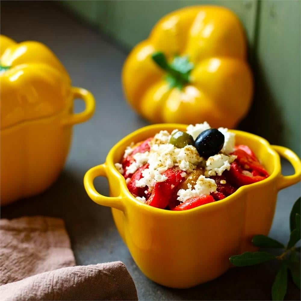 SERAMİK BİBER KASE, SARI