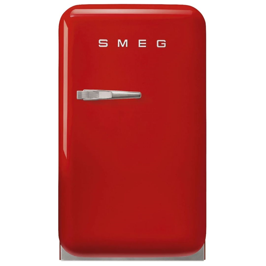 Smeg 50's Style Retro FAB5RRD6 Mini Soğutucu - Kırmızı / Sağ Menteşe
