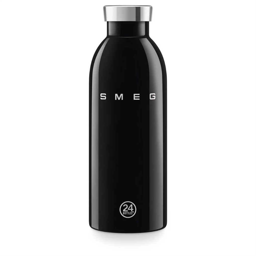 Smeg 50's Style Retro WBF01BL Clima Bottle Yalıtımlı Termos 0.5 Lt - Siyah