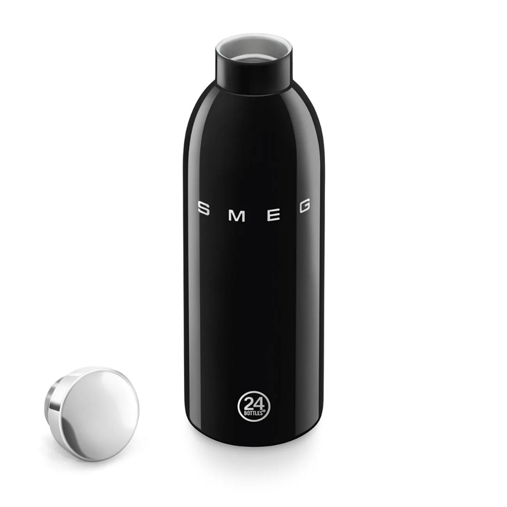Smeg 50's Style Retro WBF01BL Clima Bottle Yalıtımlı Termos 0.5 Lt - Siyah