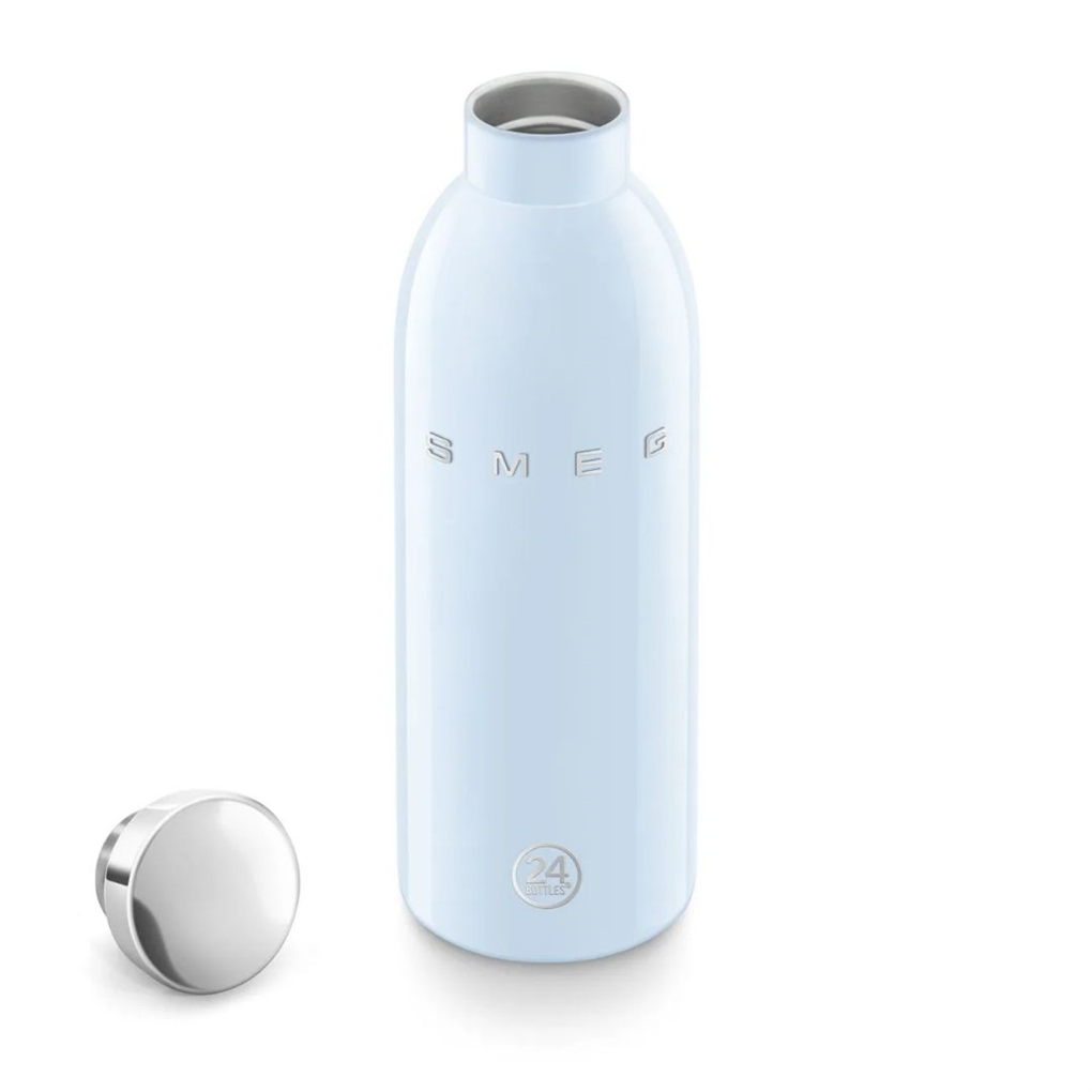 Smeg 50's Style Retro WBF01PB Clima Bottle Yalıtımlı Termos 0.5 Lt - Pastel Mavi