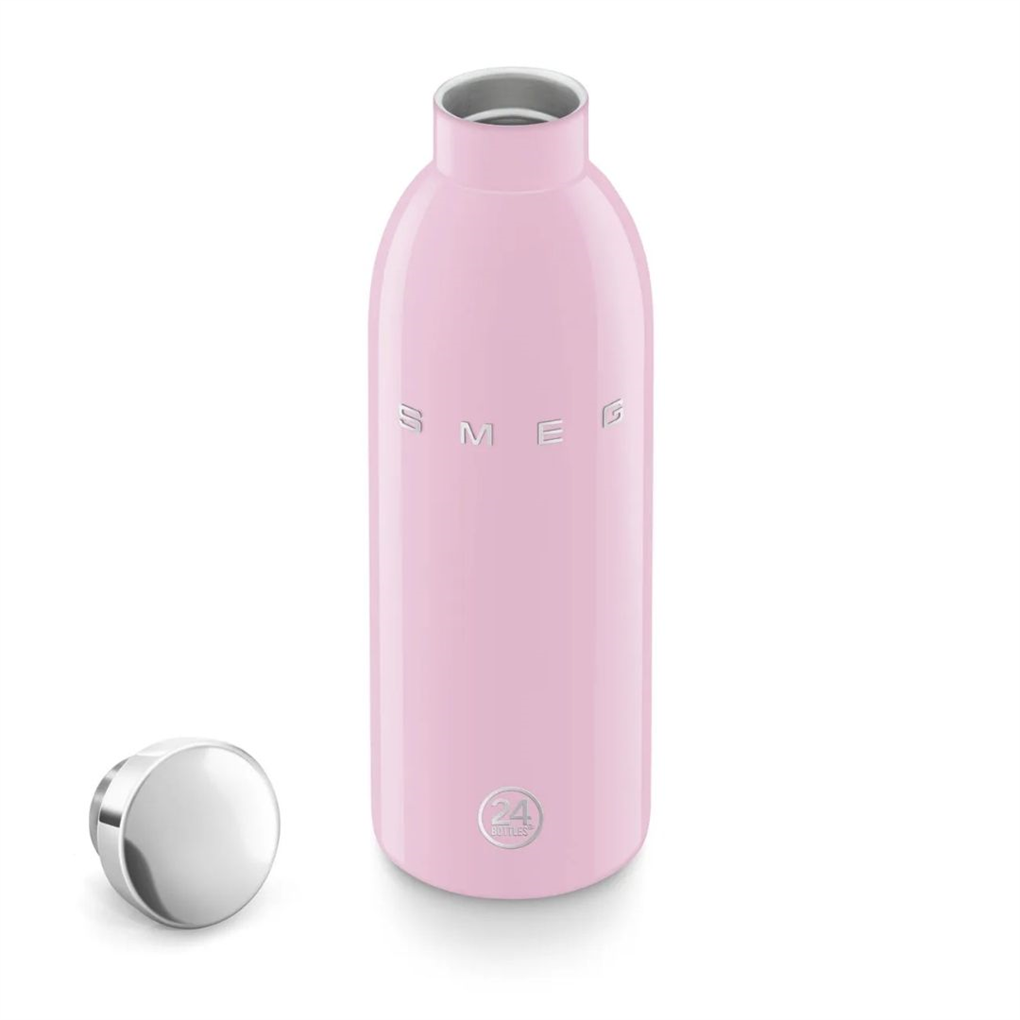 Smeg 50's Style Retro WBF01PK Clima Bottle Yalıtımlı Termos 0.5 Lt - Pembe
