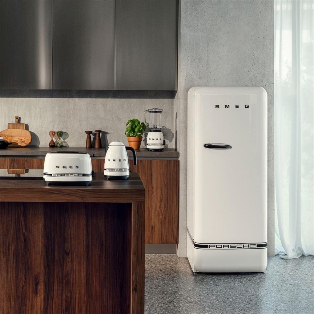 Smeg Carrara White Retro Buzdolabı